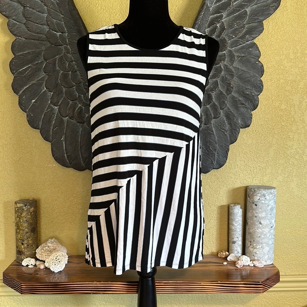 Vince Camuto Striped Tank Top